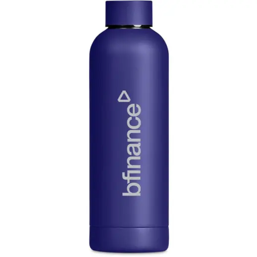 Kooshty Bermuda Recycled Stainless Steel Water Bottle Branded
